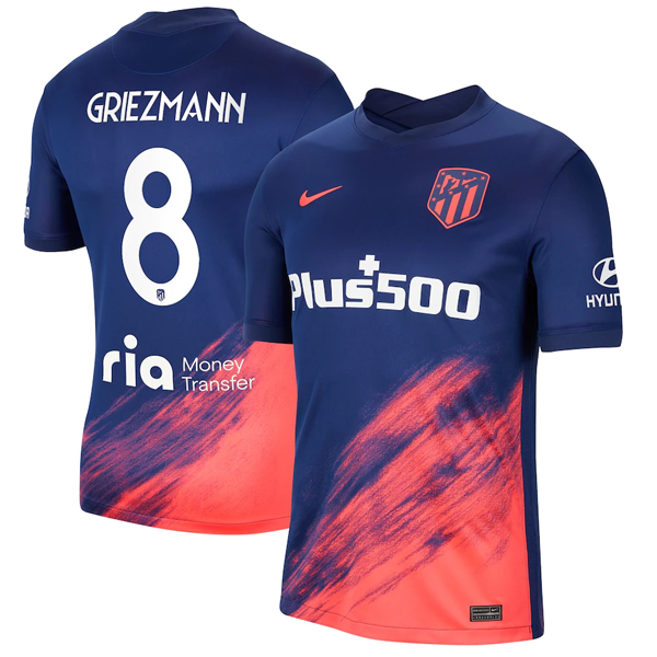 Maillot Atletico Madrid Griezmann 8 2ª 2021-22